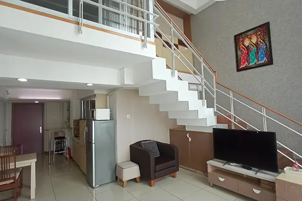Jual Apartemen Citylofts Sudirman 75 m2 duplex 1 kamar tidur furnished