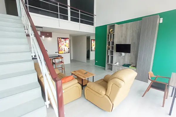 Sewa Apartemen Citylofts Sudirman 86 m2 tipe duplex full furnish
